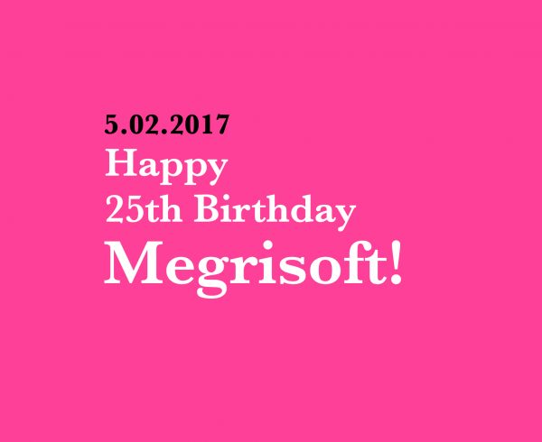 Megrisoft Celebrating 25 Years of Excellence