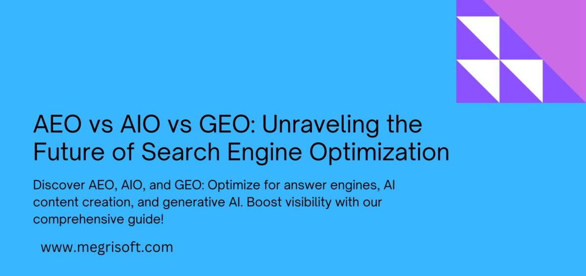 Mastering AEO, AIO, and GEO: Strategies for Next-Gen Search Success