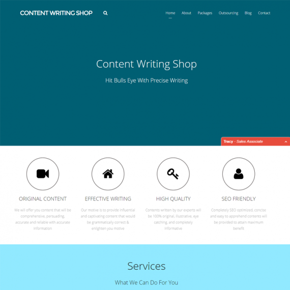 Content Writing Shop - Megrisoft